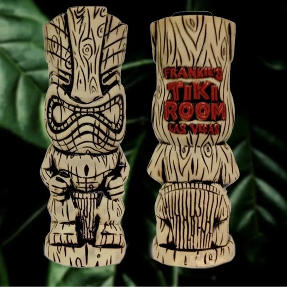 Frankie's Tiki Room Nakalele Knockout Tiki Mug Brad Parker NEW Las Vegas bar